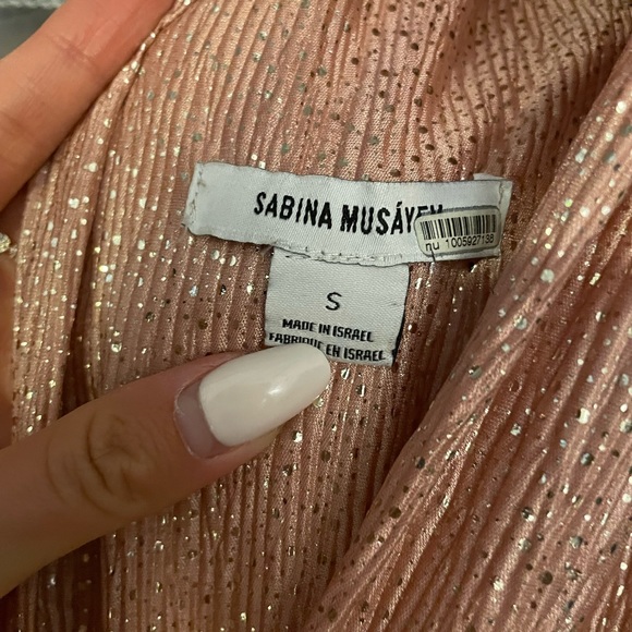 COPY - Sabina Musayev Skylar Mini Dress in Peach - Picture 4 of 5